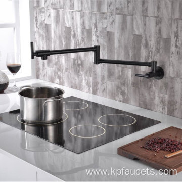 CUPC Folding Brass Pot Filler Kitchen Faucet